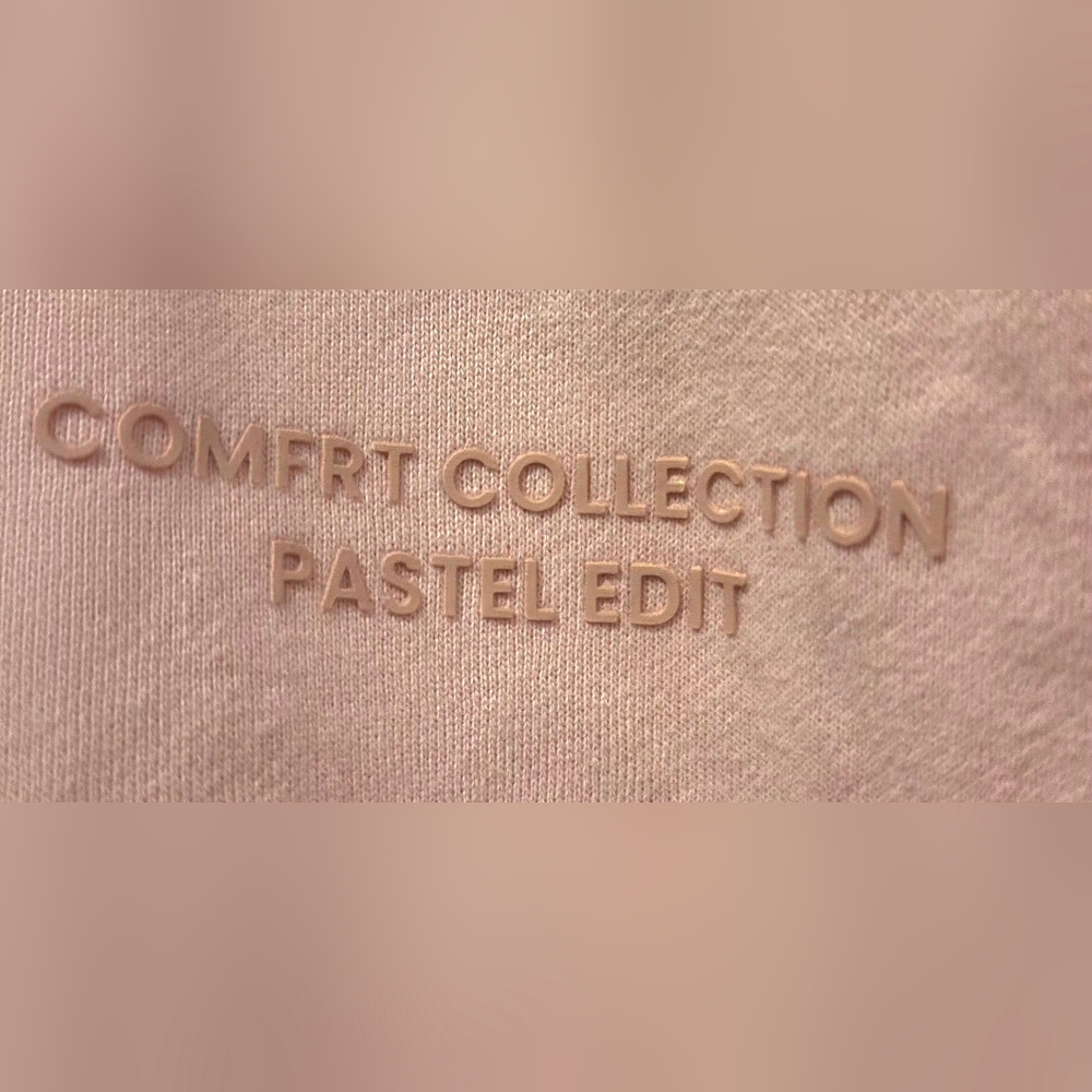 Comfrt Oversized Relaxed Full-Zip Hooded Sweatshirt- In BUBBLEGUM!! UNISEX!! - Picture 6 of 11